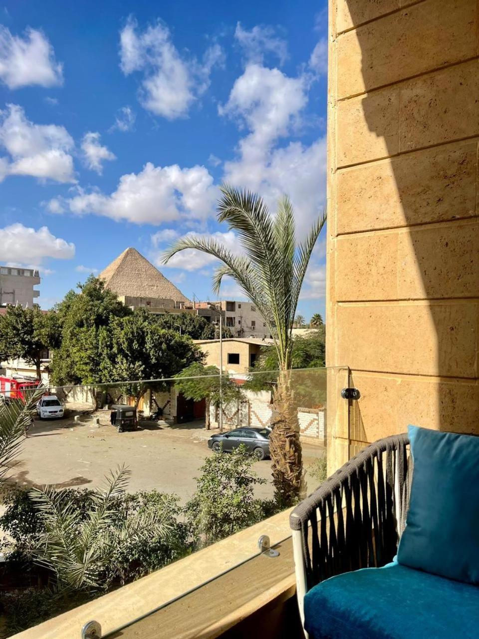 Cleopatra Tower Pyramid View 호텔 Kafret el-Gabal 외부 사진